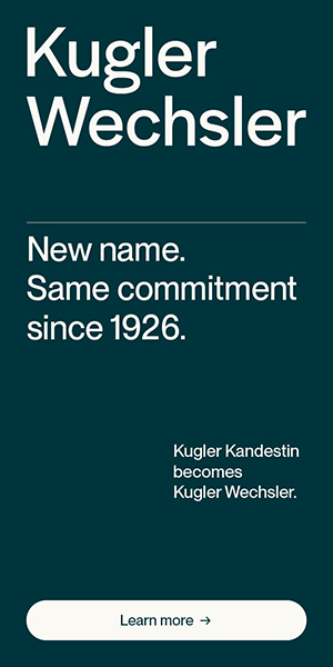 Kugler Wechsler. New name. Same commitment since 1926. Kugler Kandestin becomes Kugler Wechsler. Learn more.